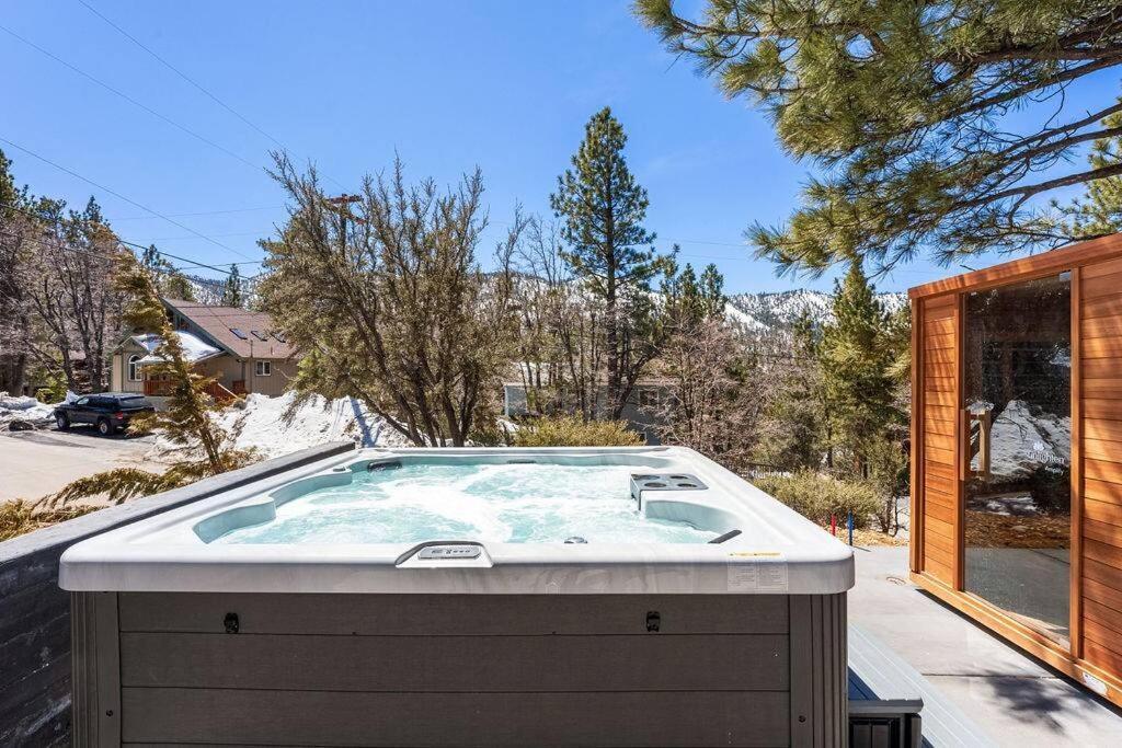 Koselig Cabin W Hot Tub, Fireplace & Central Ac Big Bear Lake Exterior foto